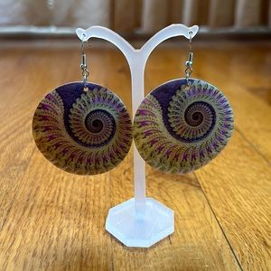Spiral Shell Earrings